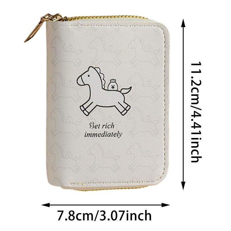 Elegant Mini Coin Purse - Compact Wallet for Cards and Cash| Everyday Chic Mini Wallet, Travel-friendly| Portable Cash Storage Bag